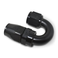 Thumbnail for Russell Performance -6 AN Black 180 Degree Full Flow Swivel Hose End