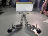 Thumbnail for Injen 09-20 Nissan 370Z Dual 60mm SS Cat-Back Exhaust w/ Built In Resonated X-Pipe