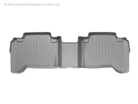 Thumbnail for WeatherTech 05-13 Toyota Tacoma Double Cab Rear FloorLiner - Grey