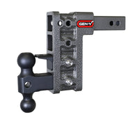 Thumbnail for Gen-Y Mega Duty 2in Shank 7.5in Drop 1.5K TW 10K Hitch w/GH-031 Dual-Ball/GH-032 Pintle Lock
