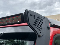 Thumbnail for Go Rhino 18-20 Jeep Wrangler JL/JLU/Gladiator JT XE Windshield Light Bar Mount - 50in Single Row