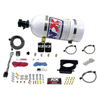 Thumbnail for Nitrous Express GM LS 78mm 3-Bolt Nitrous Plate Kit (50-350HP) w/10lb Bottle