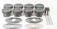 Thumbnail for Mahle MS Piston Set SBF 410ci 4.040in Bore 4.000in Stroke 6.25in Rod .927 Pin -26cc 9.5 CR Set of 8