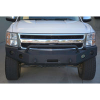 Thumbnail for DV8 Offroad 07-13 Chevrolet Silverado 1500 Front Bumper - Black Powdercoat