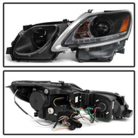 Thumbnail for Spyder Lexus GS 300 / 350 / 450 06-11 Headlights - HID Model Only - Black PRO-YD-LG06-HID-DRL-BK
