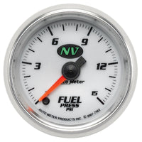 Thumbnail for AutoMeter Gauge Fuel Pressure 2-1/16in. 15PSI Digital Stepper Motor NV