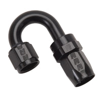 Thumbnail for Russell Performance -8 AN Black 180 Degree Full Flow Swivel Hose End