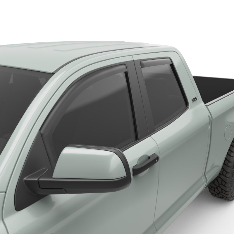 EGR 07-12 Toyota Tundra Dbl Cab In-Channel Window Visors - Set of 4 - Matte