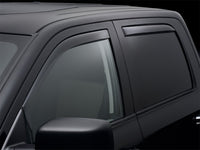 Thumbnail for WeatherTech 09-18 Dodge Ram 1500 Front and Rear Side Window Deflectors - Dark Smoke