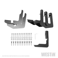 Thumbnail for Westin 2015-2018 Ford F-150 SuperCrew PRO TRAXX 5 Oval Nerf Step Bars - Black
