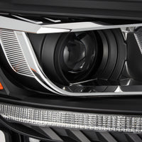 Thumbnail for AlphaRex 2019+ Ford Ranger PRO-Series Proj Headlights Plank Style Black w/Seq Signal/DRL