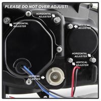 Thumbnail for Spyder Subaru WRX 08-09 Projector Headlights - HID Model Only - Black PRO-YD-SWRX08-HID-LBDRL-BK