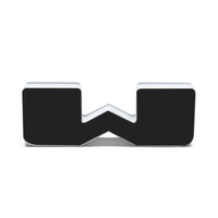 Thumbnail for ORACLE Lighting Universal Illuminated LED Letter Badges - Matte Blk Surface Finish - W SEE WARRANTY