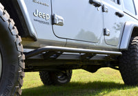 Thumbnail for N-Fab Trail Slider Steps 2020 Jeep Wrangler Gladiator JT 4 Door All Beds - SRW - Textured Black