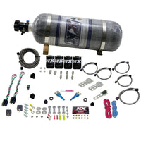 Thumbnail for Nitrous Express GM EFI Dual Stage Nitrous Kit (50-150HP x 2) w/Composite Bottle
