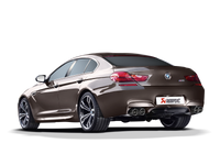 Thumbnail for Akrapovic 13-17 BMW M6 Gran Coupe (F06) Evolution Line Cat Back (Titanium) (Req. Tips)
