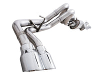 Thumbnail for AWE 16-22 Toyota Tacoma 0FG Catback Exhaust w/ BashGuard - Dual Chrome Silver Tips