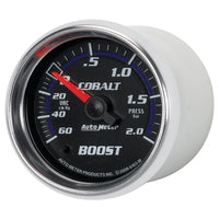 Thumbnail for Autometer Cobalt 52mm 2 BAR Mechanical Boost Gauge
