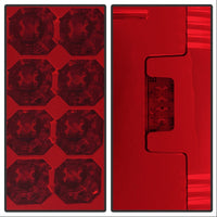 Thumbnail for Spyder Ford F150 side 97-03/F250/350 Duty 99-07 LED Tail Lights Red Clear ALT-YD-FF15097-LED-RC
