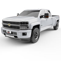 Thumbnail for EGR 14+ Chev Silverado 6-8ft Bed Bolt-On Look Color Match Fender Flares - Set - Summit White