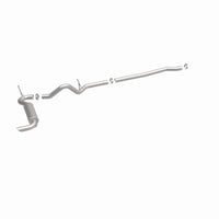 Thumbnail for MagnaFlow 12-14 Jeep Wrangler 4dr Single Straight Rear P/S Exit Stainless C/B Performance Exhaust