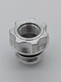 Thumbnail for Granatelli GM LS/LT / Ford Coyote -10AN ORB Female Threaded Insert Vented Oil Fill Cap - Natural