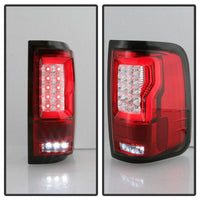 Thumbnail for Spyder Ford F150 04-08 Styleside Tail Light V2 - LED - Red Clear ALT-YD-FF15004V2-LBLED-RC