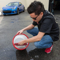Thumbnail for Chemical Guys Cyclone Dirt Trap Car Wash Bucket Insert - Red