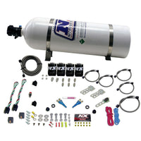 Thumbnail for Nitrous Express Dodge EFI Dual Stage Nitrous Kit (50-150HP x 2) w/15lb Bottle