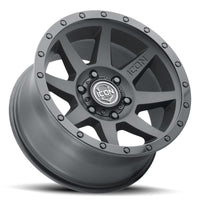 Thumbnail for ICON Rebound 17x8.5 6x5.5 0mm Offset 4.75in BS 106.1mm Bore Double Black Wheel