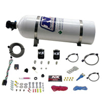 Thumbnail for Nitrous Express Dodge EFI Race Single Nozzle Nitrous Kit (100-250HP) w/15lb Bottle