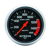 Thumbnail for AutoMeter Gauge Nitrous Press 2-5/8in. 1600PSI Digital Stepper Motor Sport-Comp