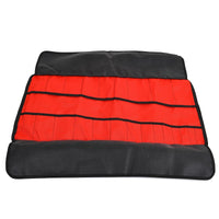 Thumbnail for Go Rhino XVenture Gear Tool Wrench Roll - Large (4x4in. Closed) 12oz Waxed Canvas - Black