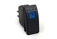 Thumbnail for Daystar Rocker Switch Blue Light 20 AMP Single Pole