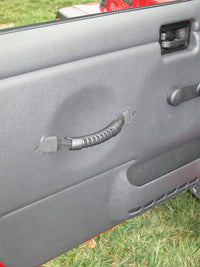 Thumbnail for Rugged Ridge Door Pull Straps Black 97-06 Jeep Wrangler