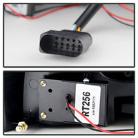 Thumbnail for Spyder Audi A6 05-08 4Dr Sedan Only Version 2 Light Bar LED Tail Lights Blk ALT-YD-AA605V2-LBLED-BK