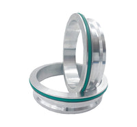 Thumbnail for Granatelli Stainless Steel Dual Seal Clamp 4.0in Weld-On Ferrule Set