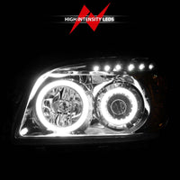 Thumbnail for ANZO 2006-2008 Toyota Rav4 Projector Headlights w/ Halo Chrome (CCFL)