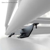 Thumbnail for Go Rhino 19-22 Jeep Wrangler JLU SRM Roll Bar Mount Kit - Tex. Blk