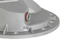 Thumbnail for aFe Power Rear Differential Cover Raw w/Machined Fins Street Ser. 16-17 Nissan Titan XD (AAM 9.5-14)