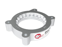 Thumbnail for aFe 2020 Vette C8 Silver Bullet Aluminum Throttle Body Spacer Works w/ Factory Intake Only - Silver