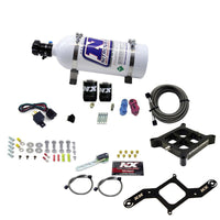 Thumbnail for Nitrous Express 4150 Single Entry Crossbar Plate RNC Nitrous Kit (250-750HP) w/5lb Bottle