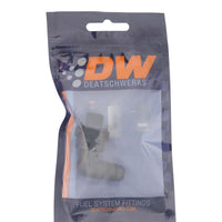 Thumbnail for DeatschWerks 6AN ORB Male Swivel to 90-Degree 6AN Male Flare - Anodized Matte Black