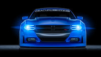 Thumbnail for Oracle 15-21 Dodge Charger RGB+W DRL Headlight DRL Kit - ColorSHIFT w/ Simple Cntrl SEE WARRANTY