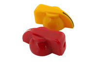 Thumbnail for Haltech Triple Switch Panel w/Yellow & Red Knobs