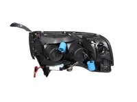 Thumbnail for ANZO 1994-2001 Dodge Ram Projector Headlights w/ Halo Black