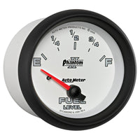 Thumbnail for AutoMeter Gauge Fuel Level 2-5/8in. 0 Ohm(e) to 90 Ohm(f) Elec Phantom II