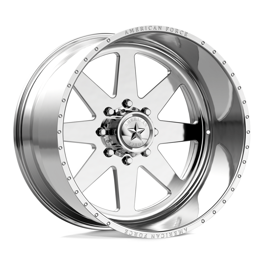 American Force AW11 24X14 6X5.5 POLISHED -73MM