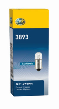 Thumbnail for Hella Bulb 3893 12V 4W BA9s T2.75