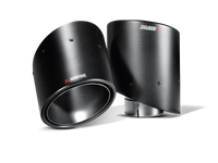 Thumbnail for Akrapovic 08-14 Mitsubishi Lancer Evolution Tail Pipe Set (Carbon)